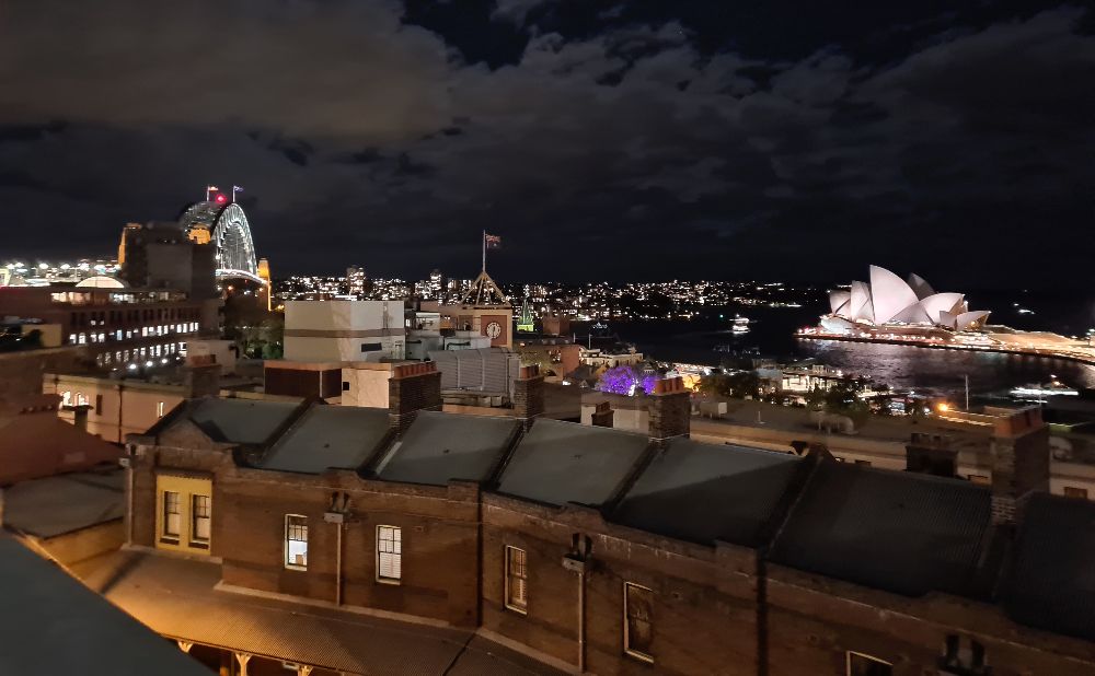 Harbour views from the top of the Rocks