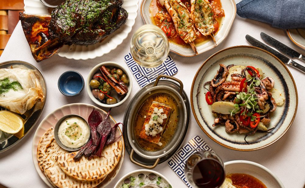 Jimmy's Kitchen spread of popular dishes