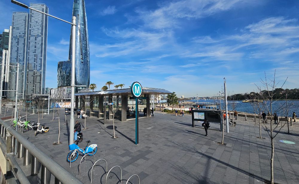 Barangaroo Metro station