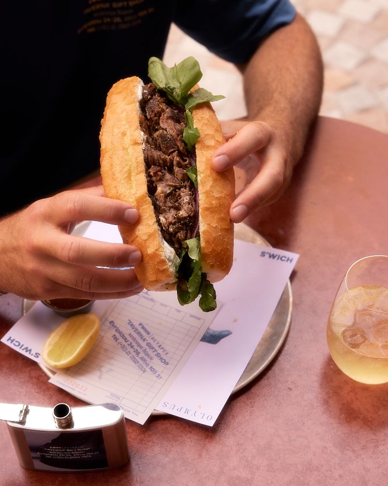 S'WICH is serving a Taverna Lamb Roll