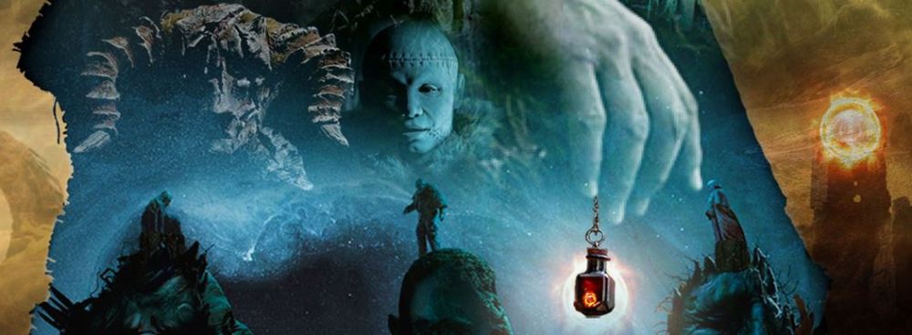 Jouney A dark fantasy film promotional poster
