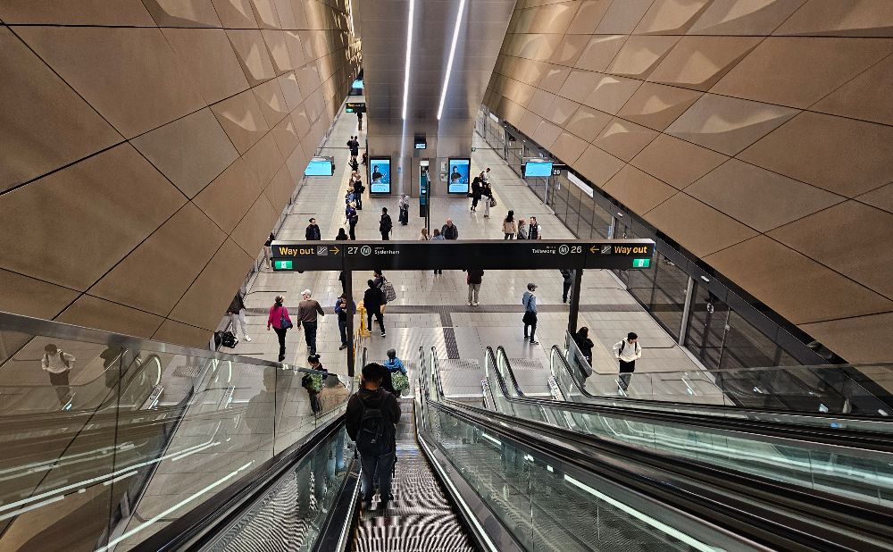 Sydney metro station