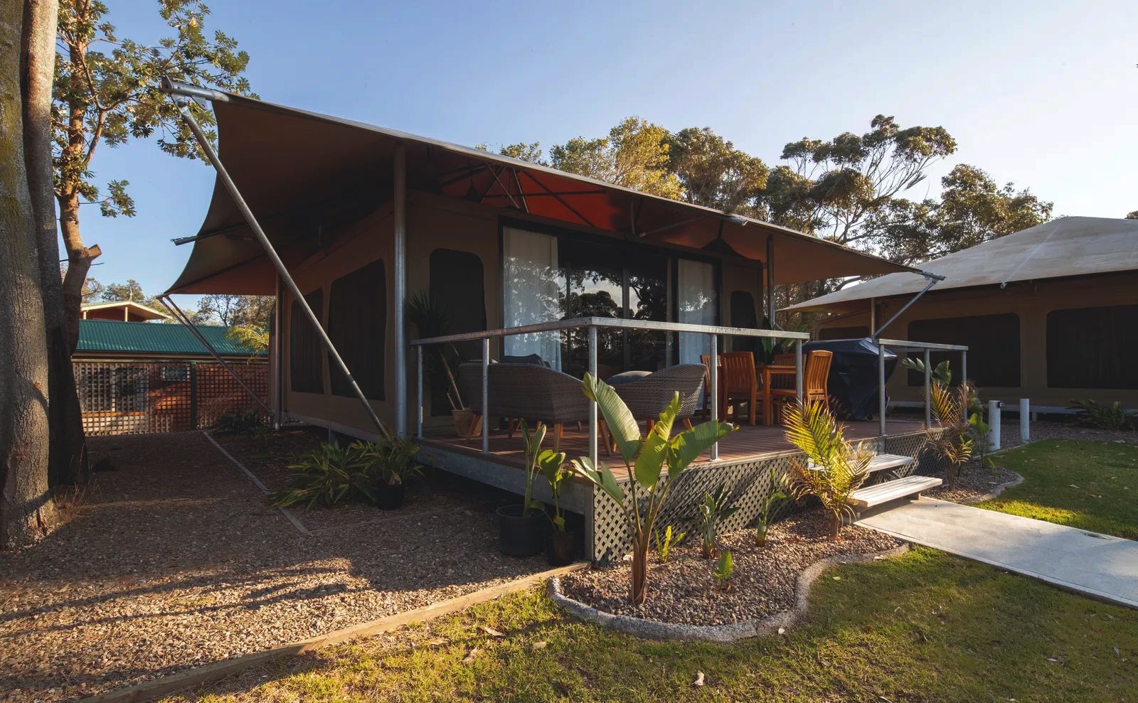 Broulee Holiday Park tent accommodation