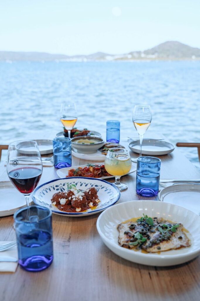 Lunch with a view at Koolewong.