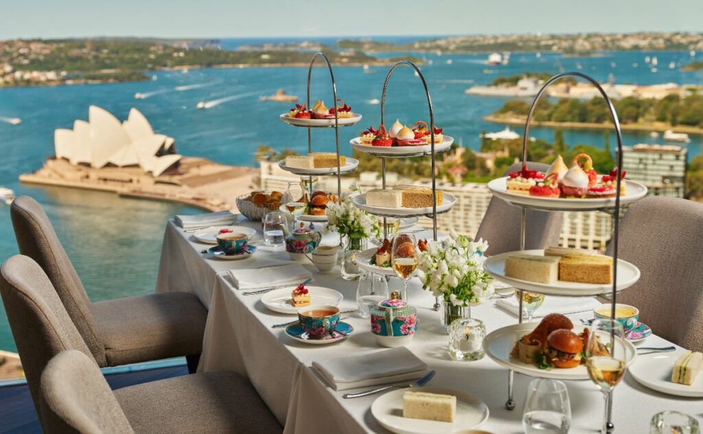 Shangri-La High Tea Opera House view