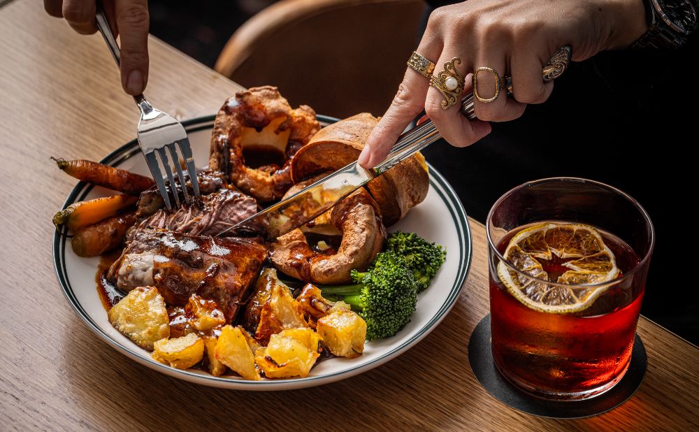 Sunday roast at Gin Lane