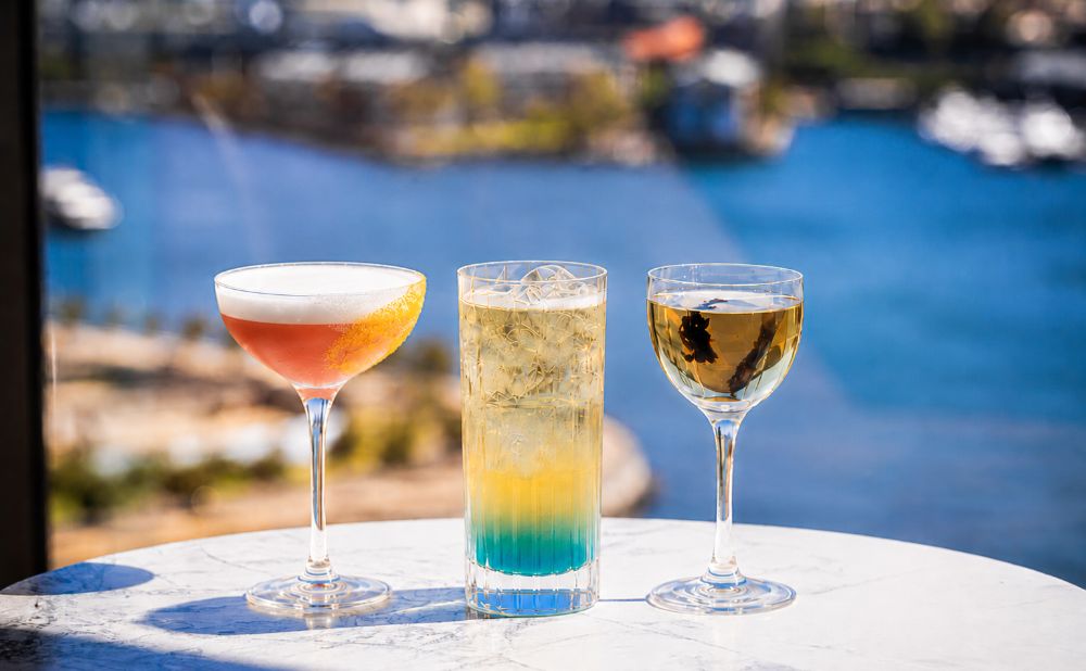 Henry Dean's Vivid Cocktail