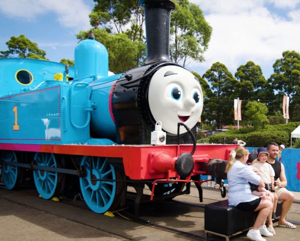 Thomas the Tank - day out riding Thomas