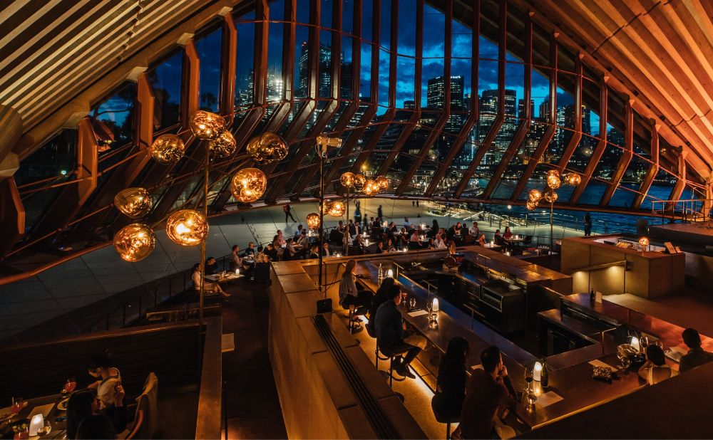 The bar at Bennelong Sydney Opera House