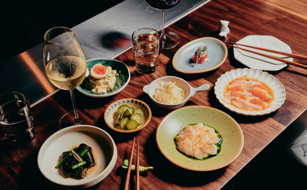 Inside Aenza Japanese wine bar, Darlinghurst
