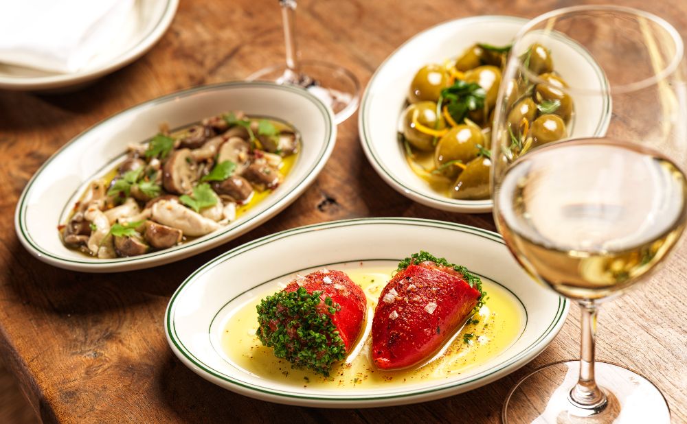 Dishes at Trattoria Da Orazio, Rushcutters Bay