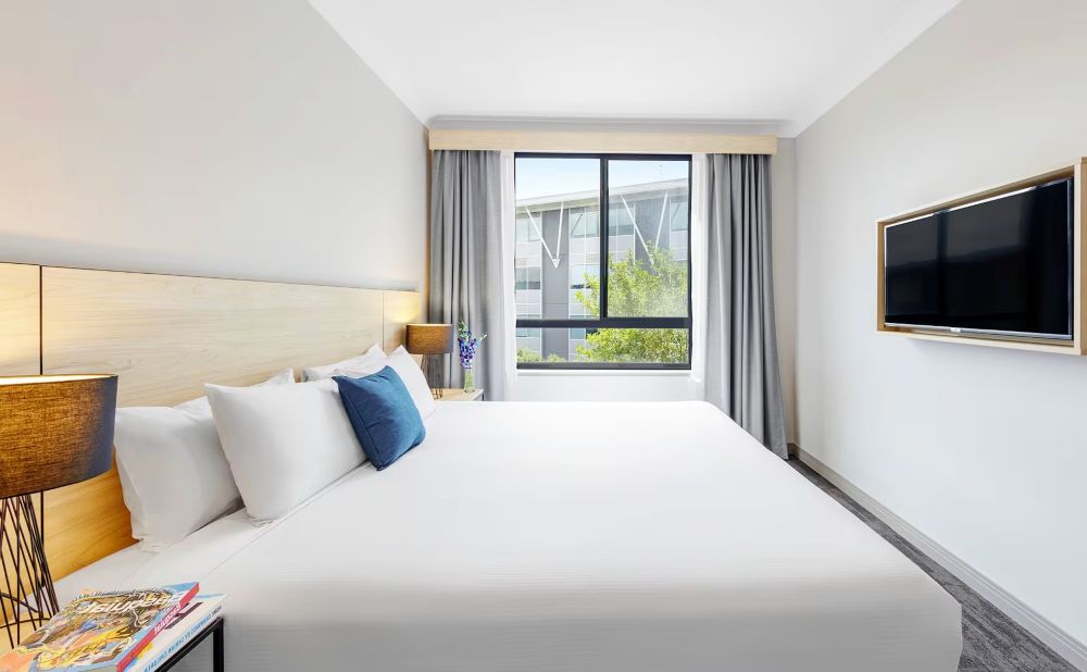Bedroom at Oaks North Ryde
